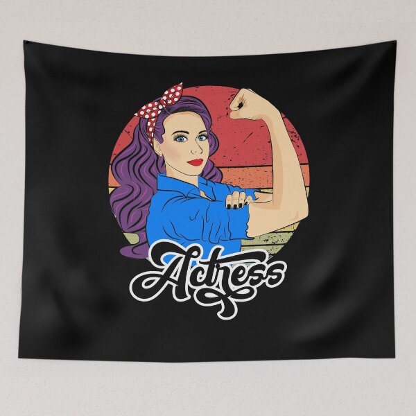 Item preview, Actress Female Vintage Actress Strong Woman designed and sold by ZNOVANNA.