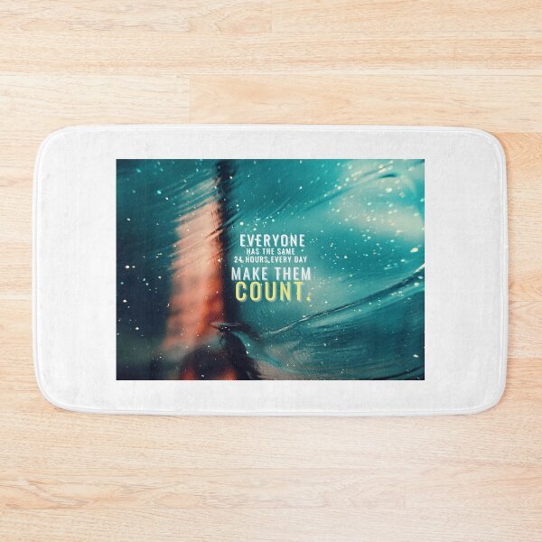 Item preview, Abstract Motivation - Everyone has the same 24 hours every day, make your Days Count designed and sold by hiunlimit.
