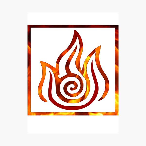 Fire Nation Logo Photographic Prints | Redbubble