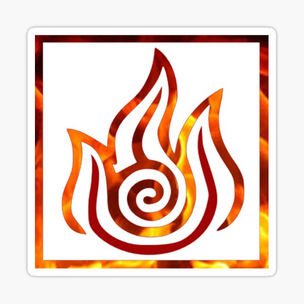 Fire Nation Logo Stickers | Redbubble