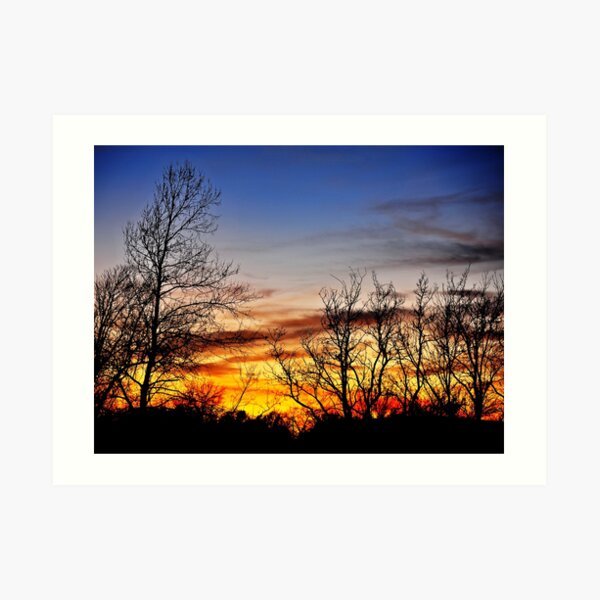 A Minute till Dusk Art Print