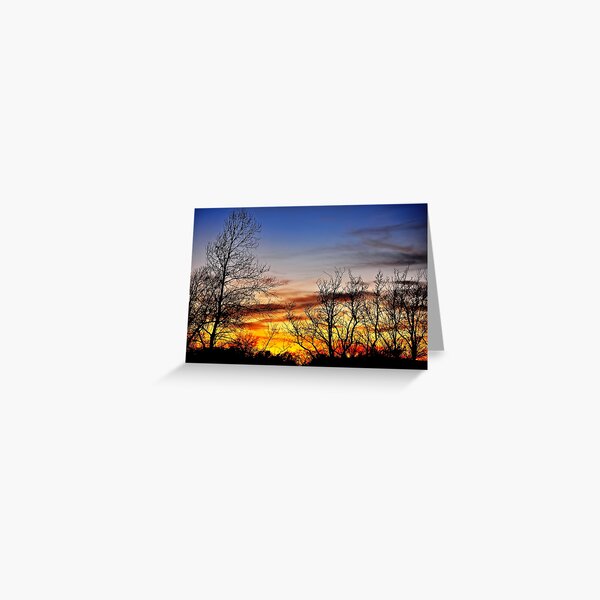 A Minute till Dusk Greeting Card
