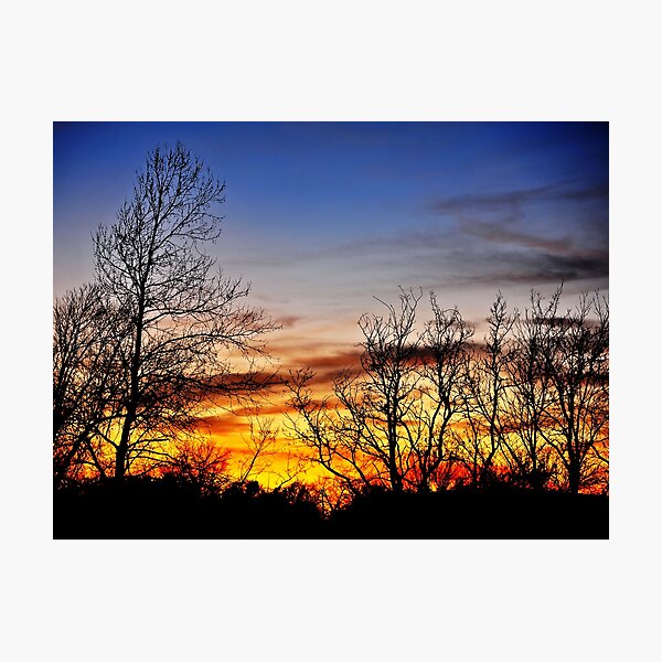 A Minute till Dusk Photographic Print