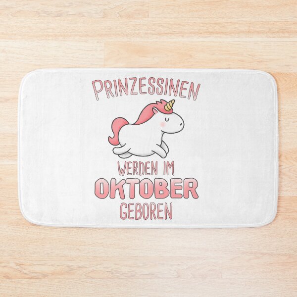Item preview, Unicorn princess birthday october designed and sold by JonasDesign.