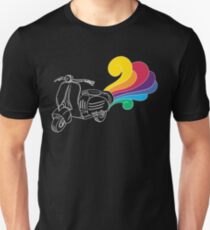 Scooter Illustration Unisex T-Shirt