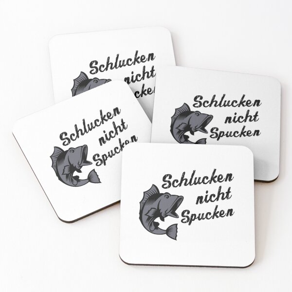 Artikelvorschau, Schlucken nicht Spucken Angler Spruch Angler entworfen und verkauft von JonasDesign.