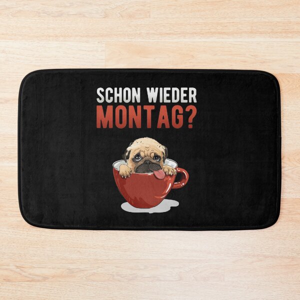 Item preview, Monday Pug Pug again designed and sold by JonasDesign.