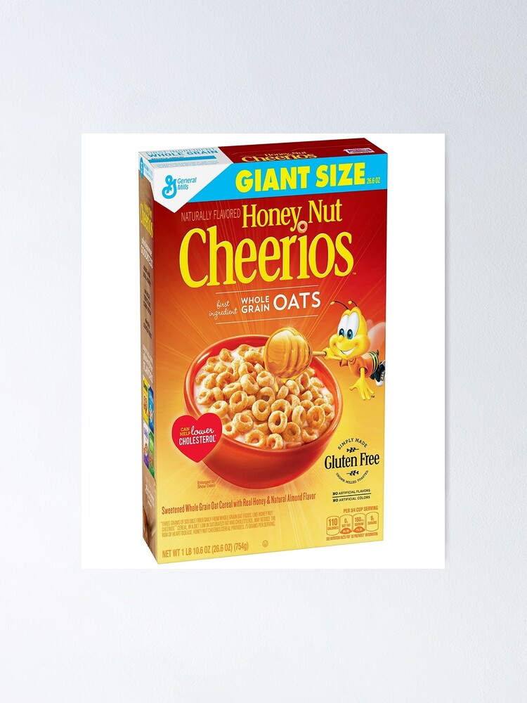 Honig Nuss Cheerios Poster Von Revashon Redbubble