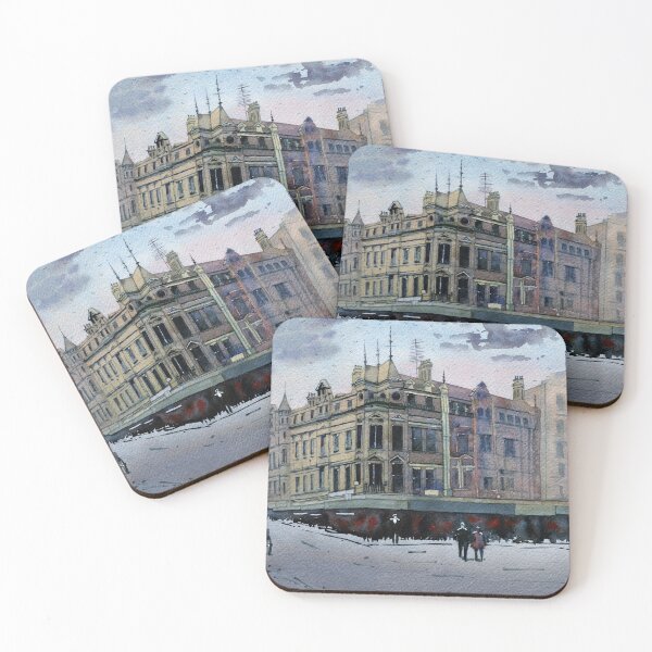 Item preview, City of Melbourne building designed and sold by darrenyeoart.