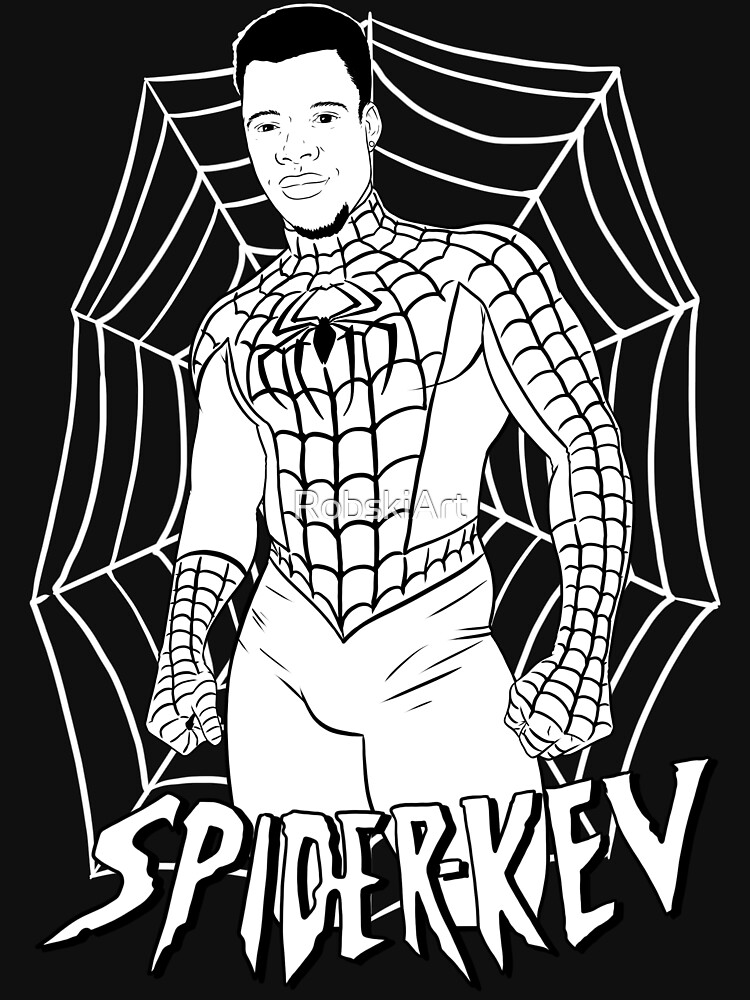 Spider-Kev white lines by RobskiArt