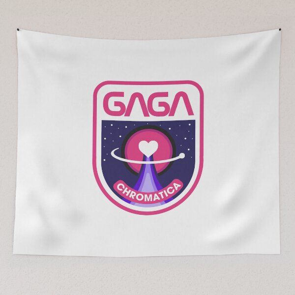 Item preview, Lady Gaga Chromatica Mission Patch designed and sold by Fox Newton.