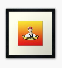McSteamy Framed Print