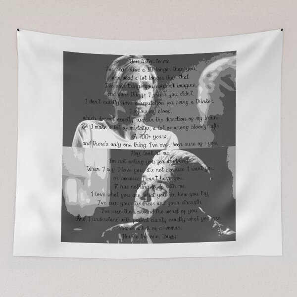 Item preview, Spike's speech - Spuffy Touched designed and sold by KillianIsMyHome.