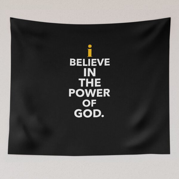 Item preview, I believe in the power of God - Women's Christian gift designed and sold by Radu Matei.