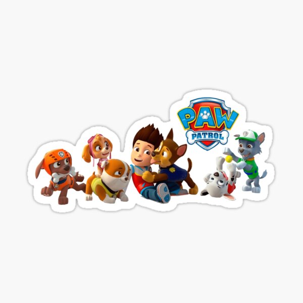 Paw Patrol Team Sticker