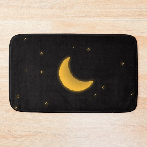 Item preview, Pixel Art Crescent Moon  designed and sold by Gavirlas.