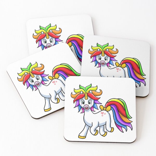 Artikelvorschau, Süßes und buntes Einhorn entworfen und verkauft von SuperMerchMan.