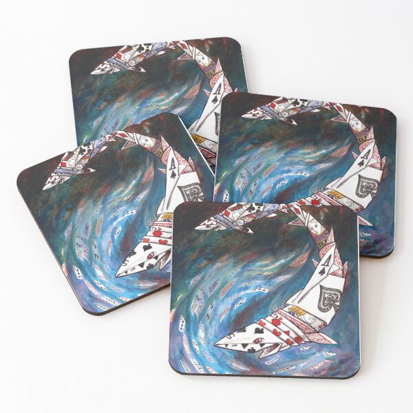 Item preview, Card Shark - a visual pun designed and sold by LlynHunter.