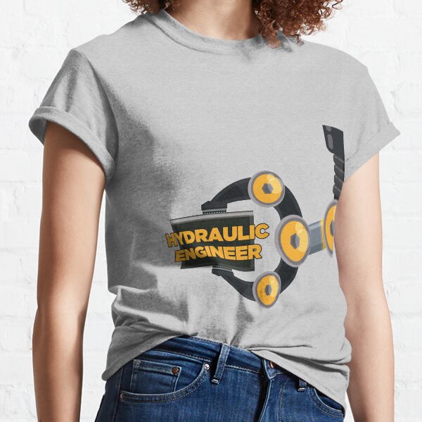 Ingeniero hidraulico Camiseta clásica