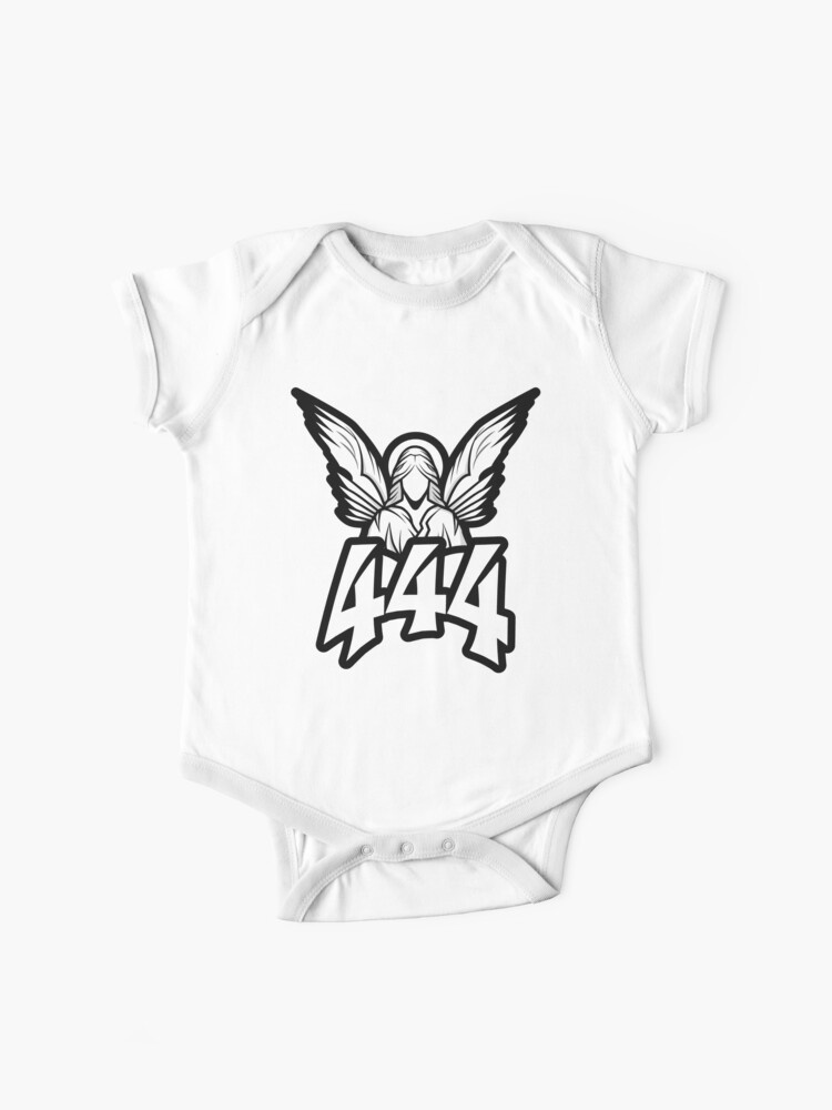 444 Angel Numbers Numerology Synchronicity Baby One Piece By Soulmateorsolo Redbubble
