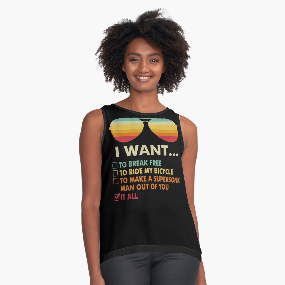 Item preview, Sleeveless Top designed and sold by The1Tee.