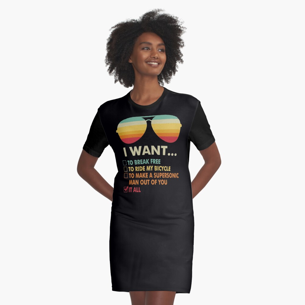 Item preview, Graphic T-Shirt Dress designed and sold by The1Tee.