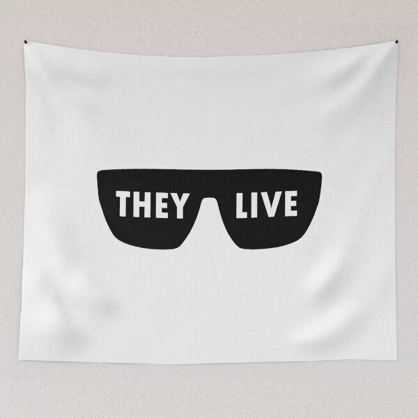 Item preview, THEY LIVE designed and sold by Miguel Queiruga.