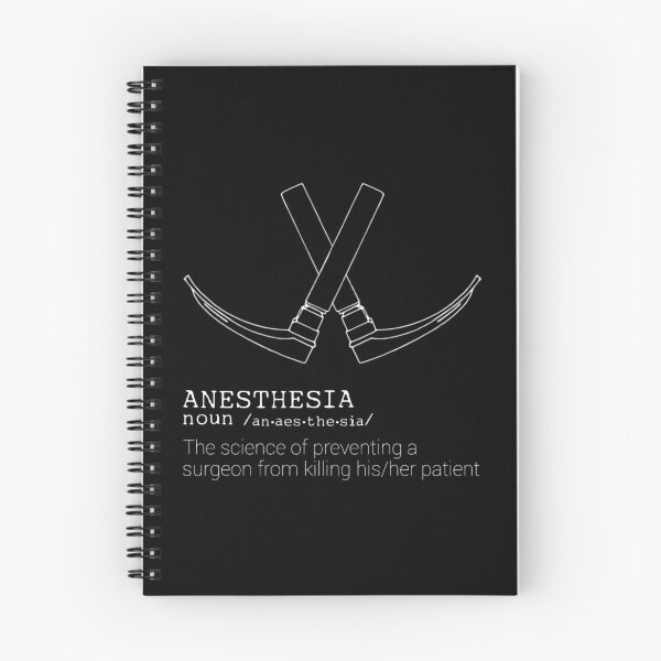 Item preview, Anesthesia Definition - The science of preventing a surgeon from killing his/her patient designed and sold by VersiMerch.