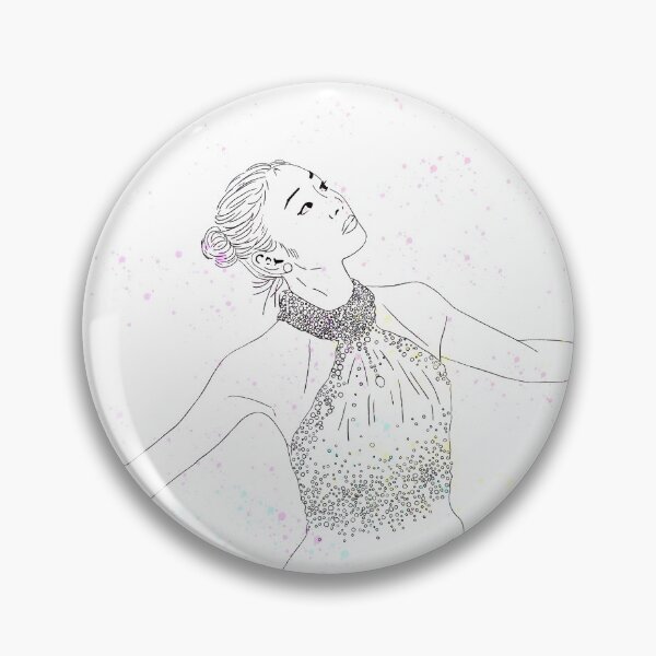 Item preview, figure skating, Yuna Kim designed and sold by skish-the-fish.