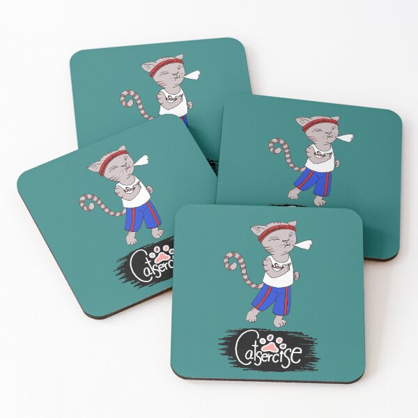 Item preview, Catsercise - Exercise like a Cat! Version 2 designed and sold by Schrödingers Box.