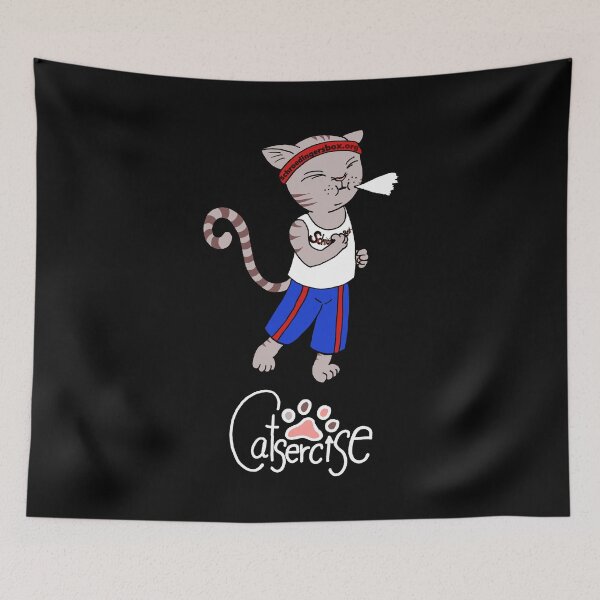 Item preview, Catsercise - Exercise like a Cat! Version 3 designed and sold by Schrödingers Box.