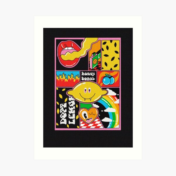 Dope Lemon Art Prints Redbubble