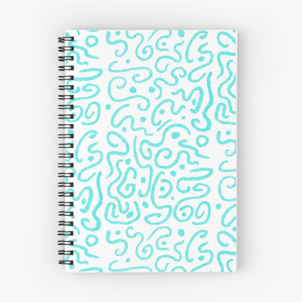 Item preview, light blue doodle designed and sold by KarolinaSt.