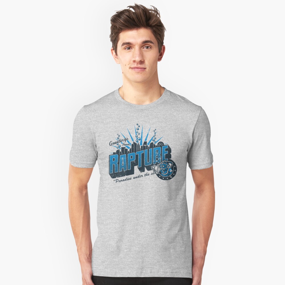 Greetings from Rapture! Slim Fit T-Shirt