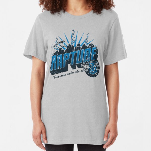 Greetings from Rapture! Slim Fit T-Shirt