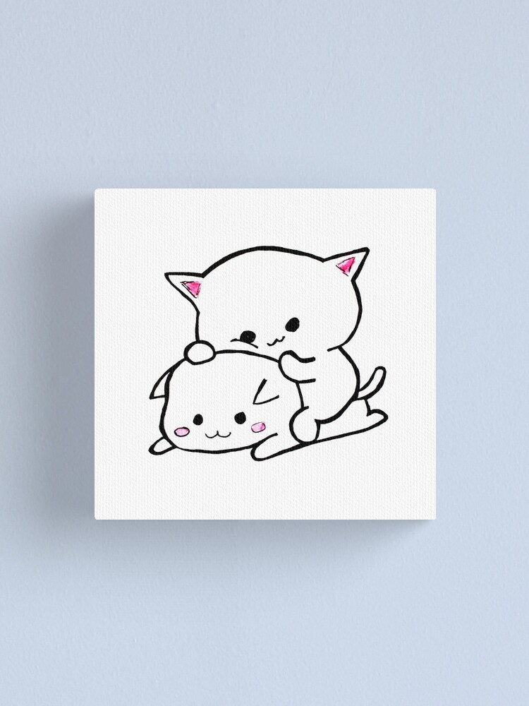 Cute Cartoon Cat Couple