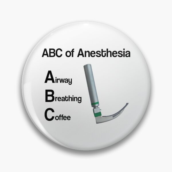 Item preview, ABC of Anesthesia designed and sold by VersiMerch.