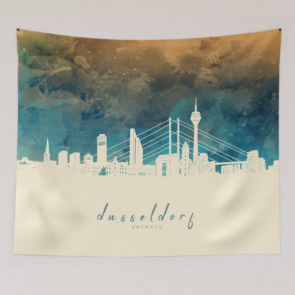 Item preview, dusseldorf skyline designed and sold by BekimART2.