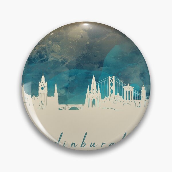 Item preview, edinburgh skyline designed and sold by BekimART2.