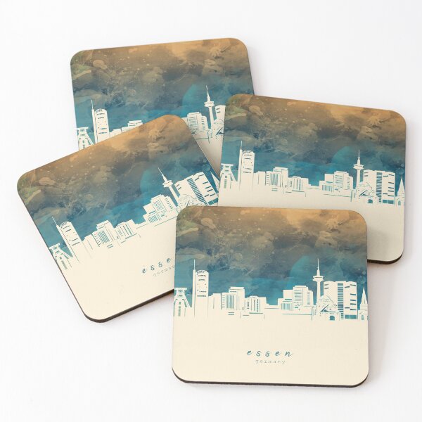 Item preview, essen skyline designed and sold by BekimART2.