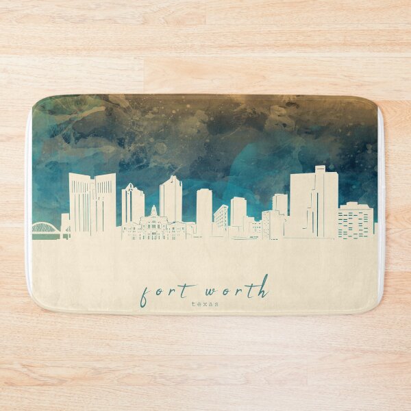 Item preview, fort worth skyline designed and sold by BekimART2.