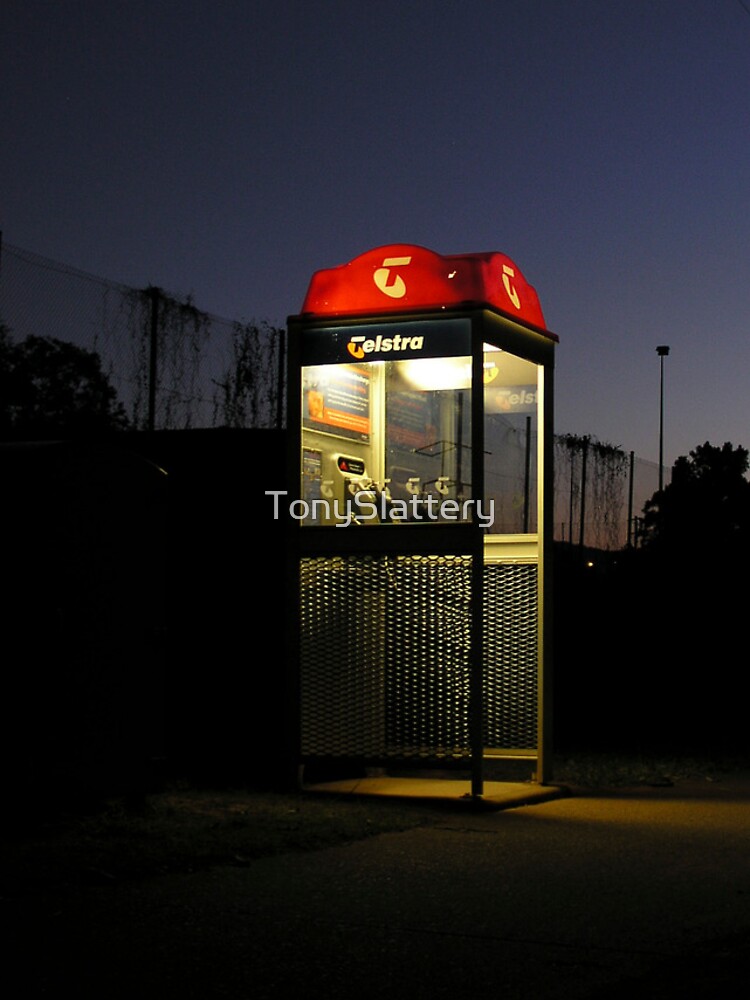 Telstra Rural Phone Booth by TonySlattery