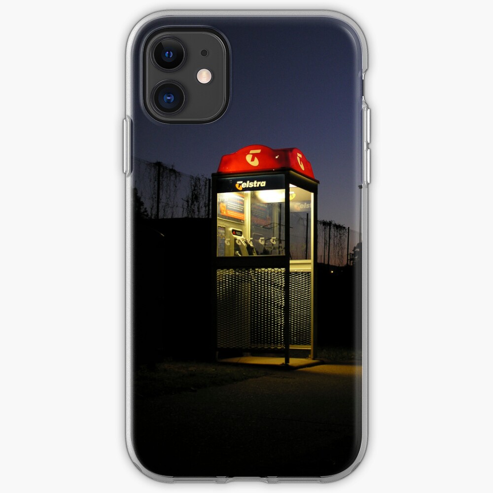 Telstra Rural Phone Booth iPhone Case & Cover