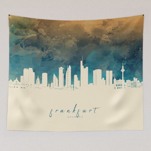 Item preview, frankfurt skyline designed and sold by BekimART2.