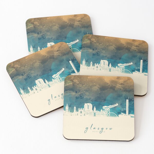 Item preview, glasgow skyline designed and sold by BekimART2.