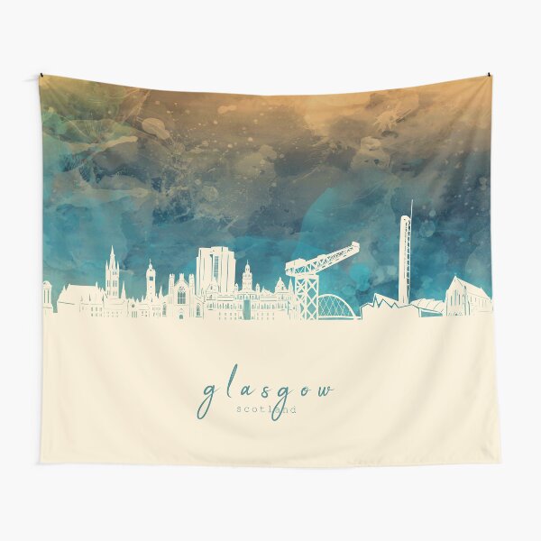 Item preview, glasgow skyline designed and sold by BekimART2.