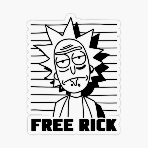 Free Rick Stickers Redbubble - ocean sunrise decal roblox robux cards codes free
