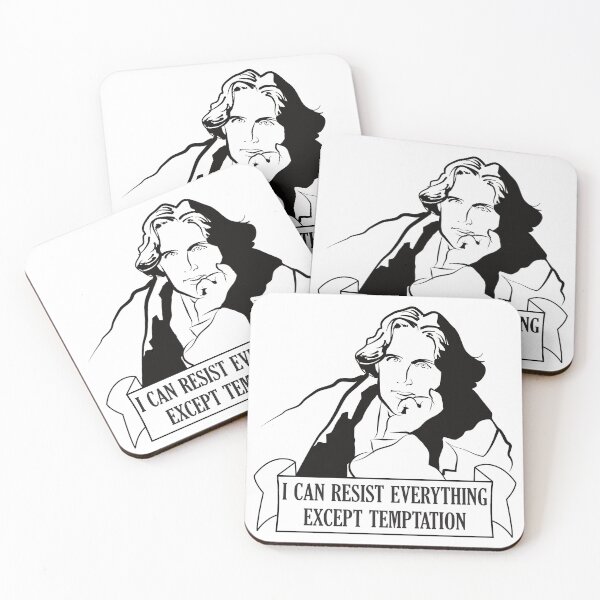 Item preview, Oscar Wilde: I Can Resist Everything Except Temptation designed and sold by Academugs.