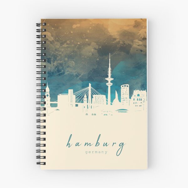 Item preview, hamburg skyline designed and sold by BekimART2.
