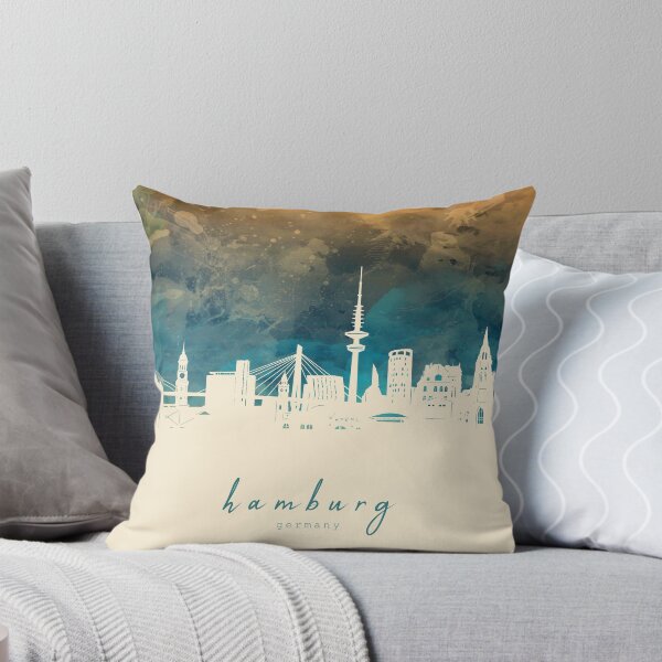 Item preview, hamburg skyline designed and sold by BekimART2.